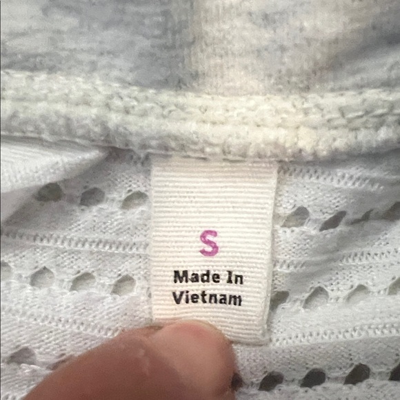 Athleta Light Gray Cowl Neck Sweater Small - Picture 8 of 15